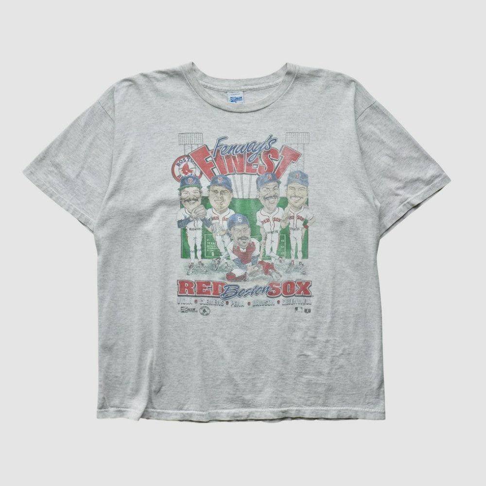 Boston Red Sox Salem Sportswear 90s T-shirt - Heather Gray - Vintage - Fanatics Lifestyle