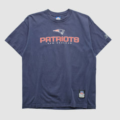 Fanatics New England Patriots Reebok 2000s T-shirt Navy Vintage