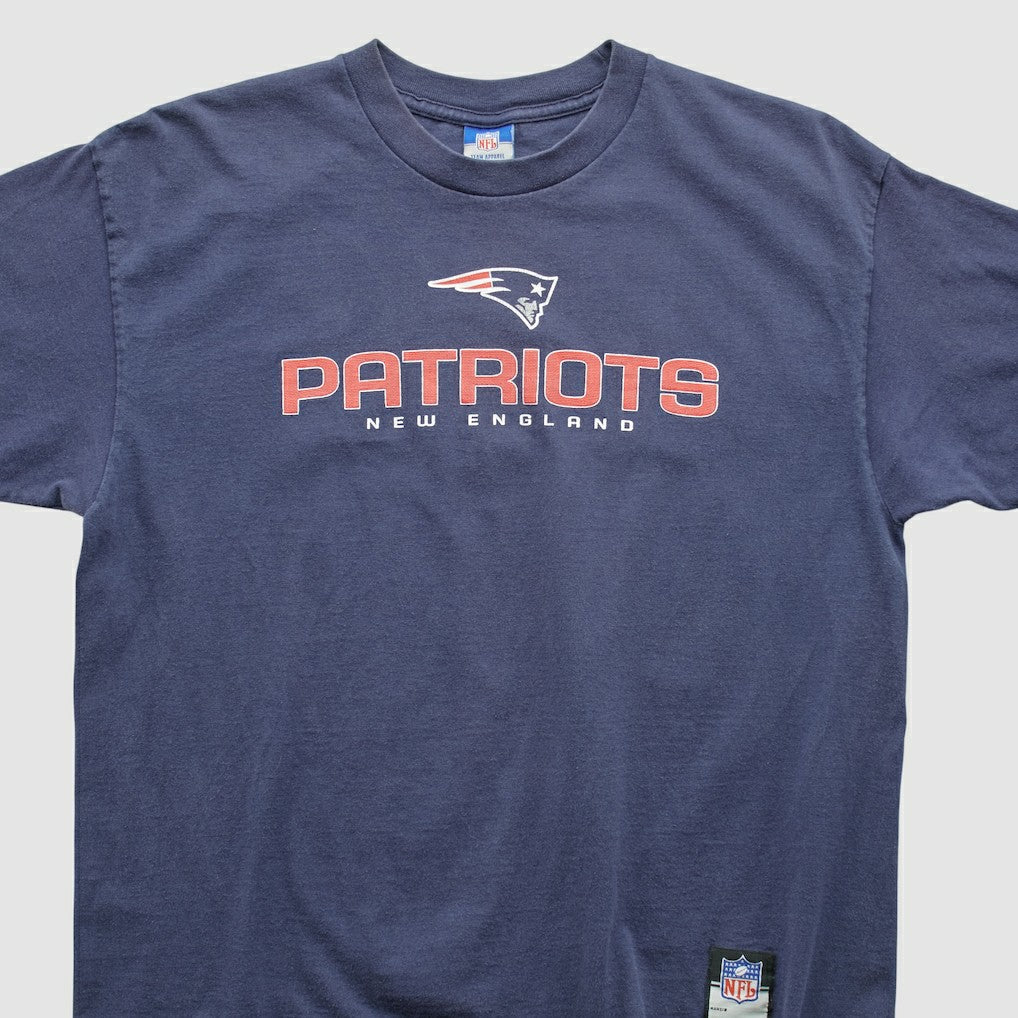 Fanatics New England Patriots Reebok 2000s T-shirt Navy Vintage