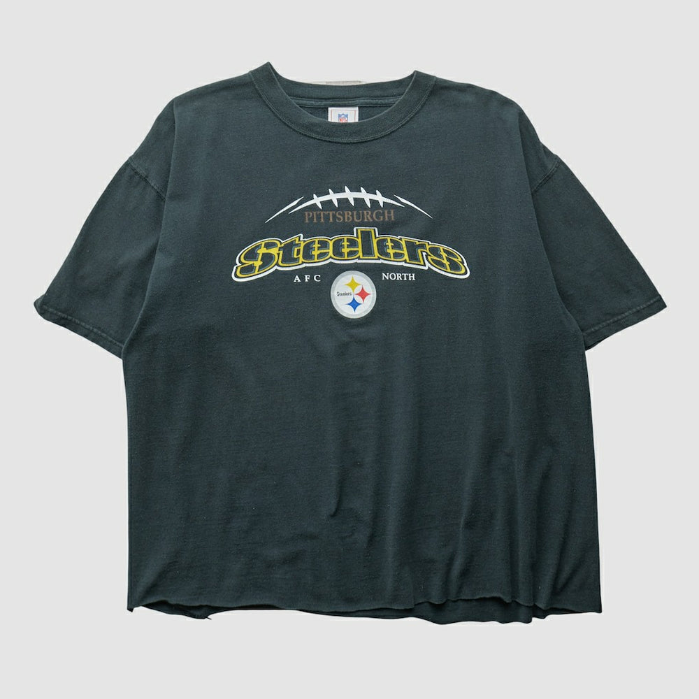 Fanatics Pittsburgh Steelers NFL 2000s T-shirt Black Vintage