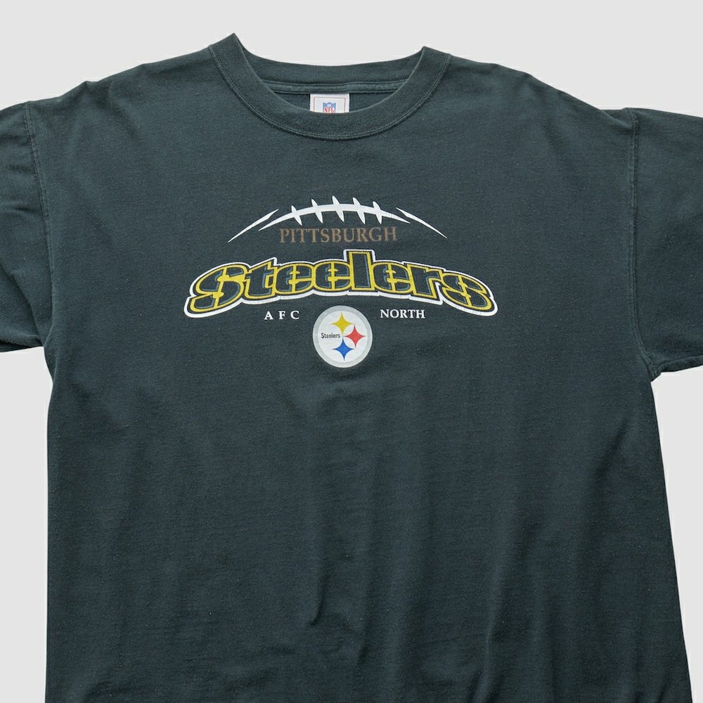 Fanatics Pittsburgh Steelers NFL 2000s T-shirt Black Vintage