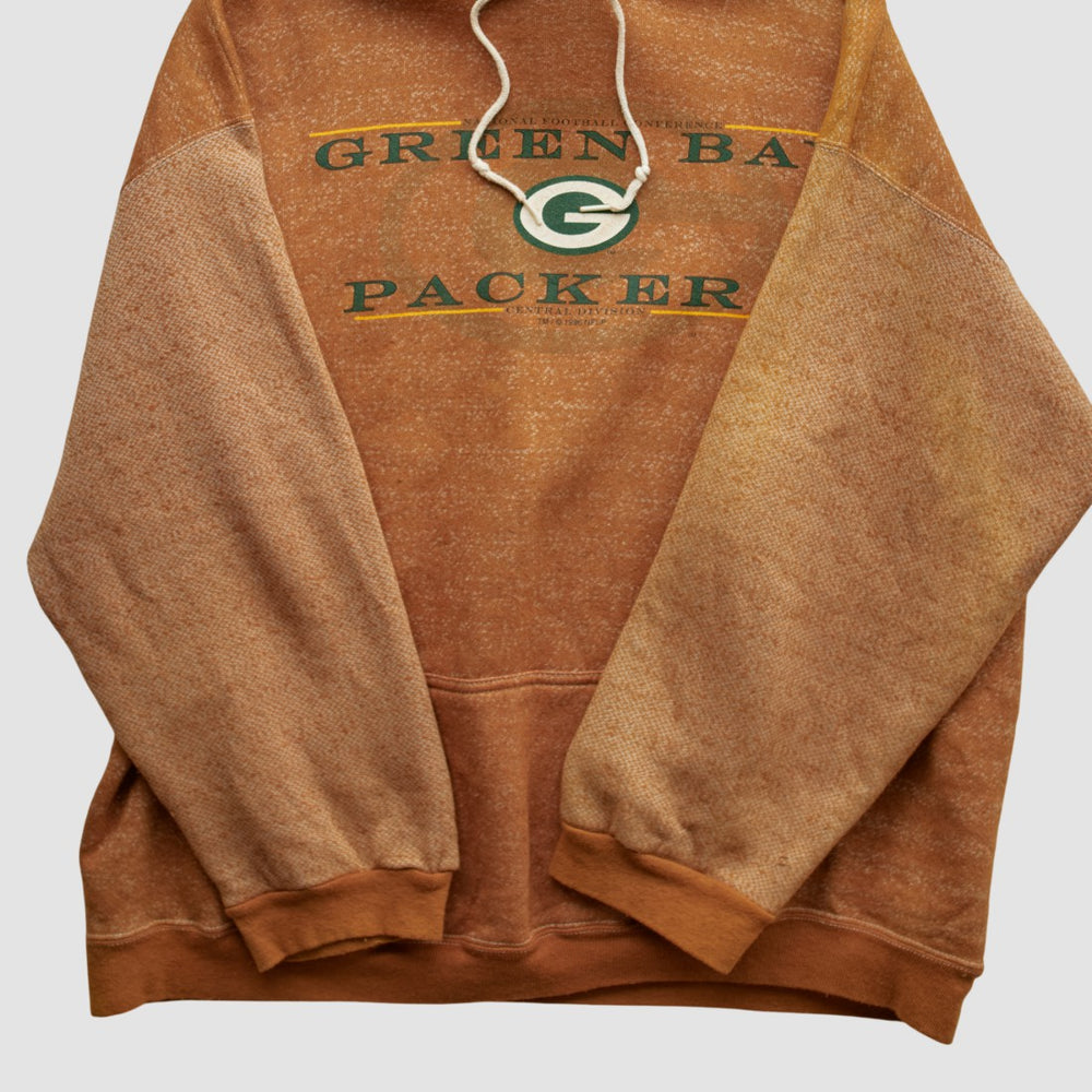 Fanatics Green Bay Packers Galt Sand 90s Hooded Pullover Sweatshirt Clay Vintage