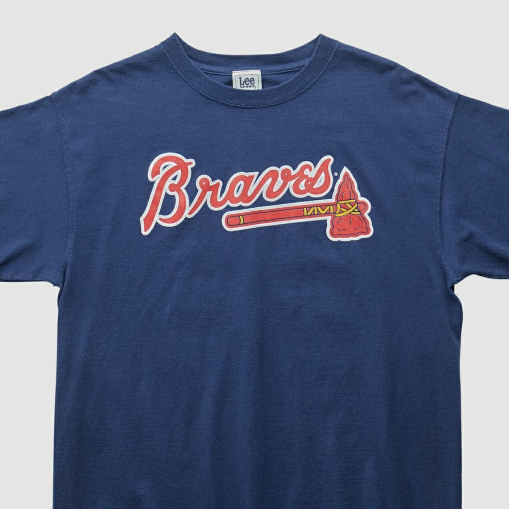 Atlanta Braves Lee Sport 2000s T-shirt - Navy - Vintage - Fanatics Lifestyle