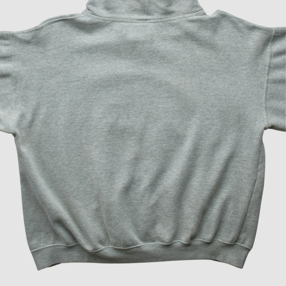 Chicago Cubs Stitches 2000s Hooded Pullover Sweatshirt - Heather Gray - Vintage - Fanatics Discount
