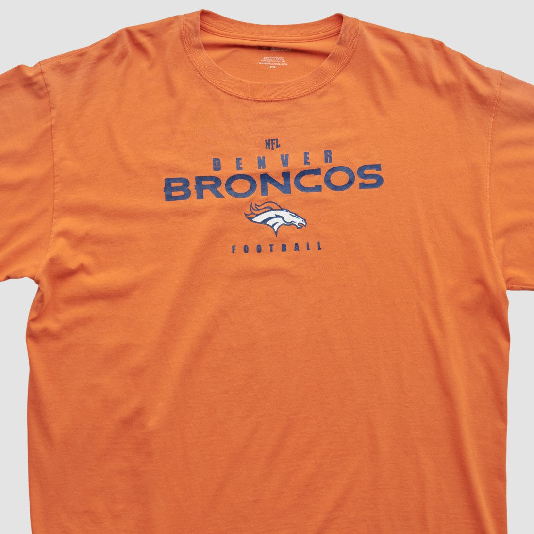 Fanatics Denver Broncos NFL 2000s T-shirt Orange Vintage