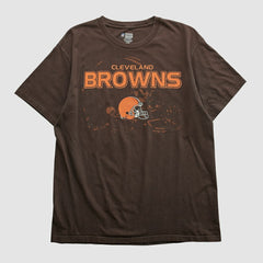 Fanatics Cleveland Browns NFL 2010s T-shirt Brown Vintage