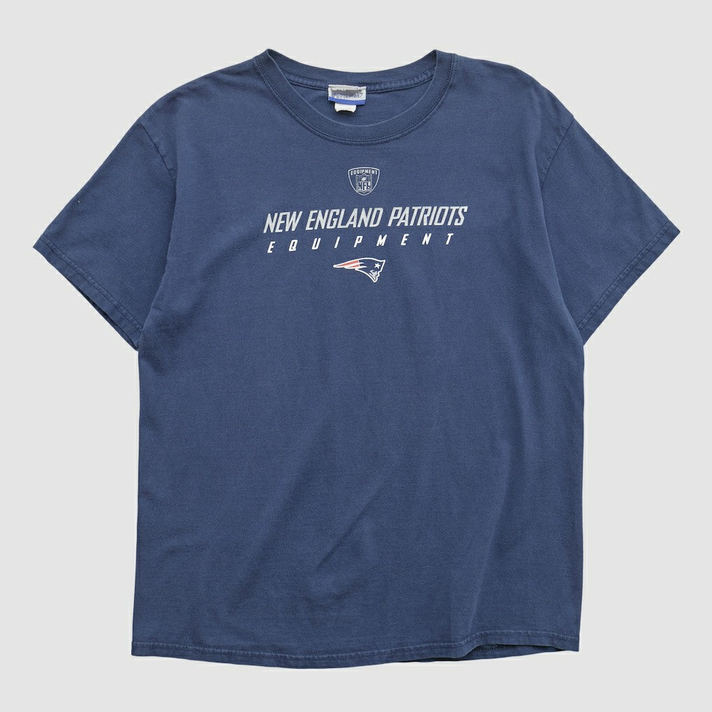 Fanatics New England Patriots Reebok 2000s T-shirt Navy Vintage