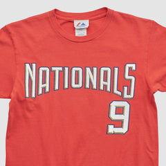 Washington Nationals Majestic 2000s T-shirt - Red - Yth XVintage - Fanatics Online