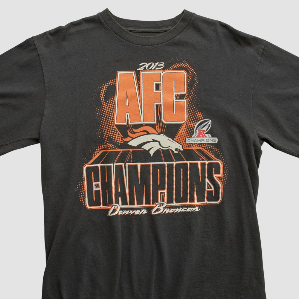 Fanatics Denver Broncos NFL 2013 Long Sleeve T-shirt Black Vintage