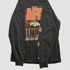 Fanatics Denver Broncos NFL 2013 Long Sleeve T-shirt Black Vintage