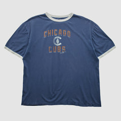 Chicago Cubs Majestic 2000s T-shirt - Navy - 2XVintage - Fanatics Discount