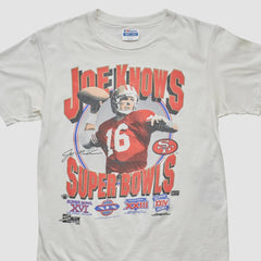Fanatics San Francisco 49ers Hanes 90s T-shirt White Vintage