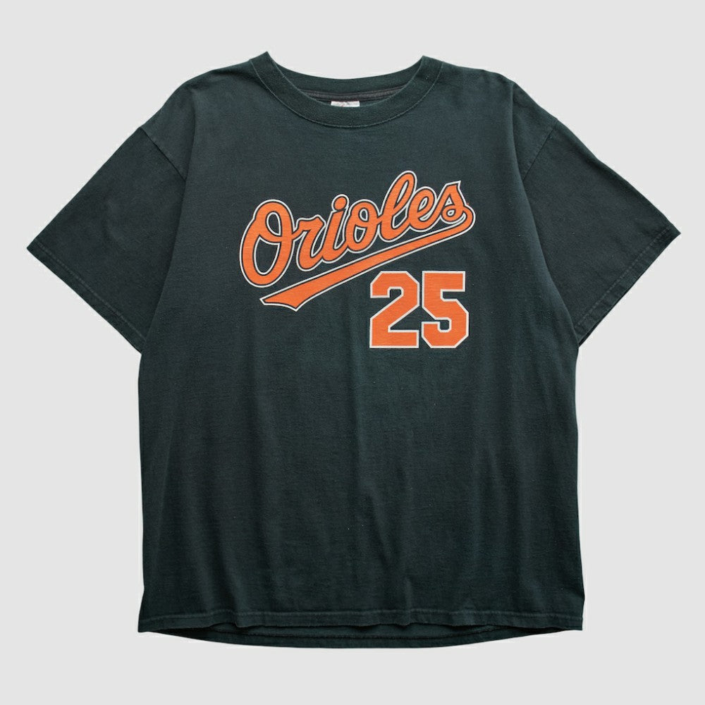 Baltimore Orioles Majestic 2000s T-shirt - Black - XVintage - Fanatics Discount