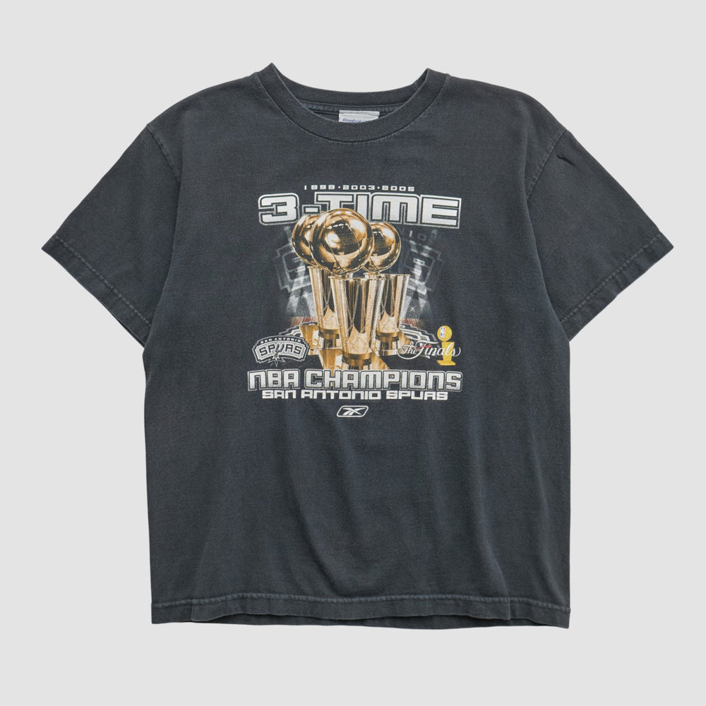 San Antonio Spurs Reebok 2005 T-shirt Black Vintage | Vintage outlet