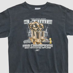 San Antonio Spurs Reebok 2005 T-shirt Black Vintage | Vintage outlet