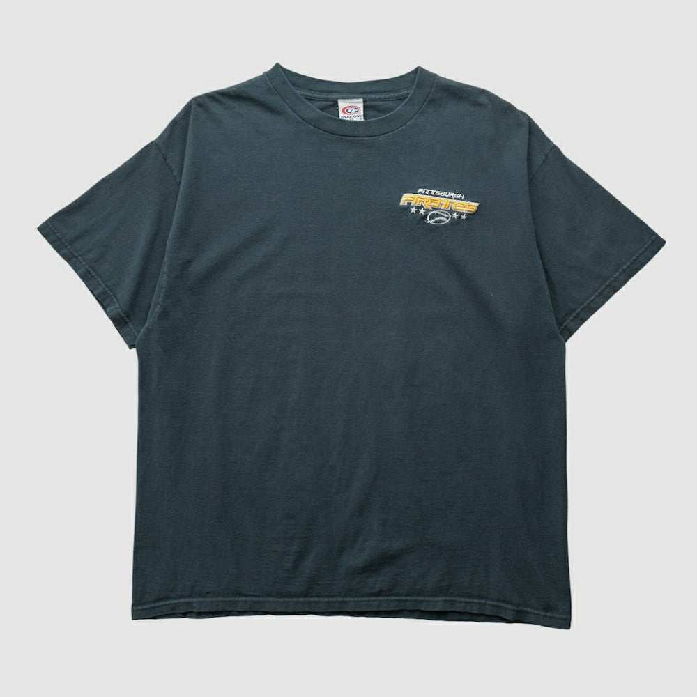 Pittsburgh Pirates True Fan 2000s T-shirt - Black - Vintage - Fanatics Online