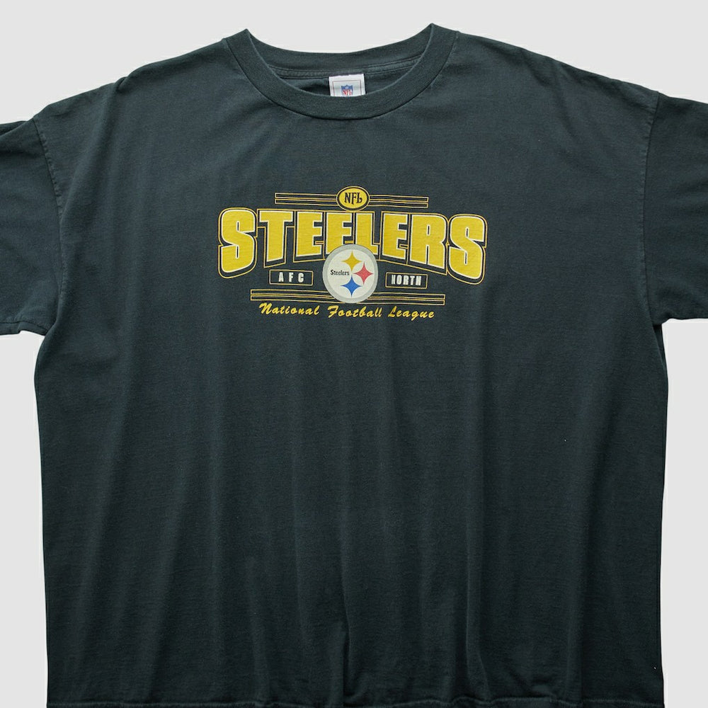 Fanatics Pittsburgh Steelers NFL 2000s T-shirt Black Vintage