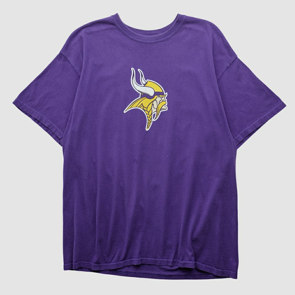 Fanatics Minnesota Vikings Reebok 2000s T-shirt Purple Vintage
