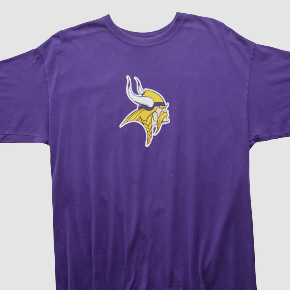 Fanatics Minnesota Vikings Reebok 2000s T-shirt Purple Vintage