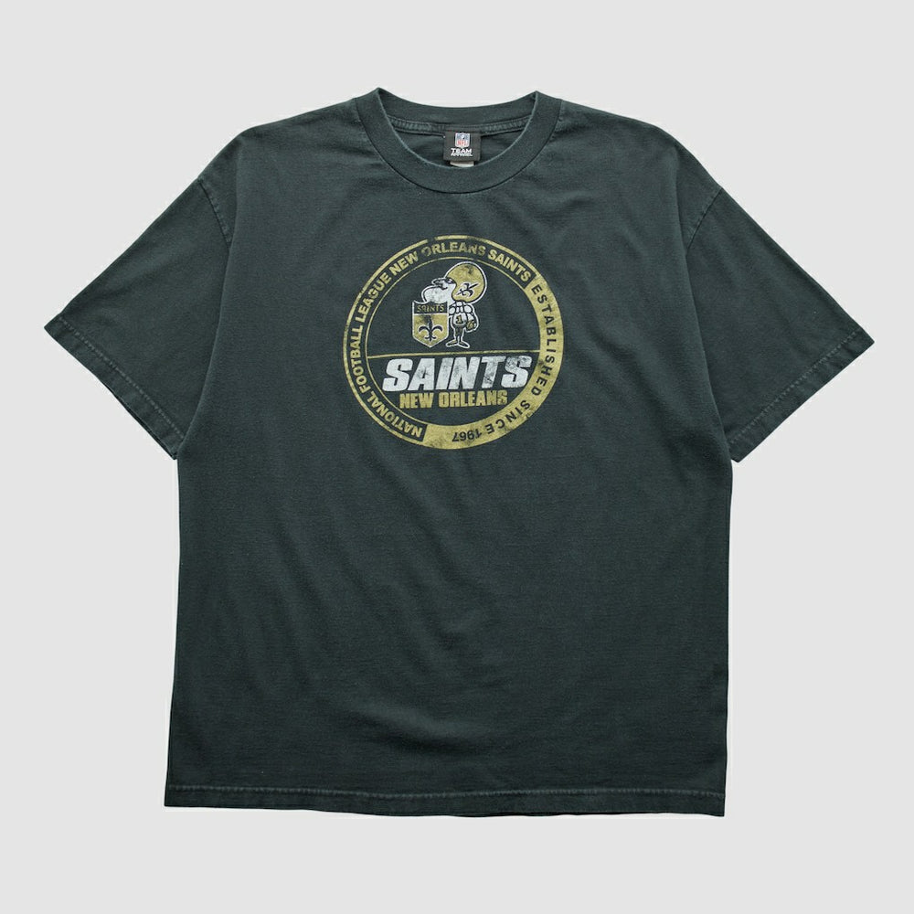 Fanatics New Orleans Saints NFL 2010s T-shirt Black Vintage