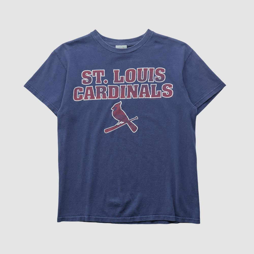 St. Louis Cardinals Genuine Merchandise 2000s T-shirt - Navy - Vintage - Fanatics Online