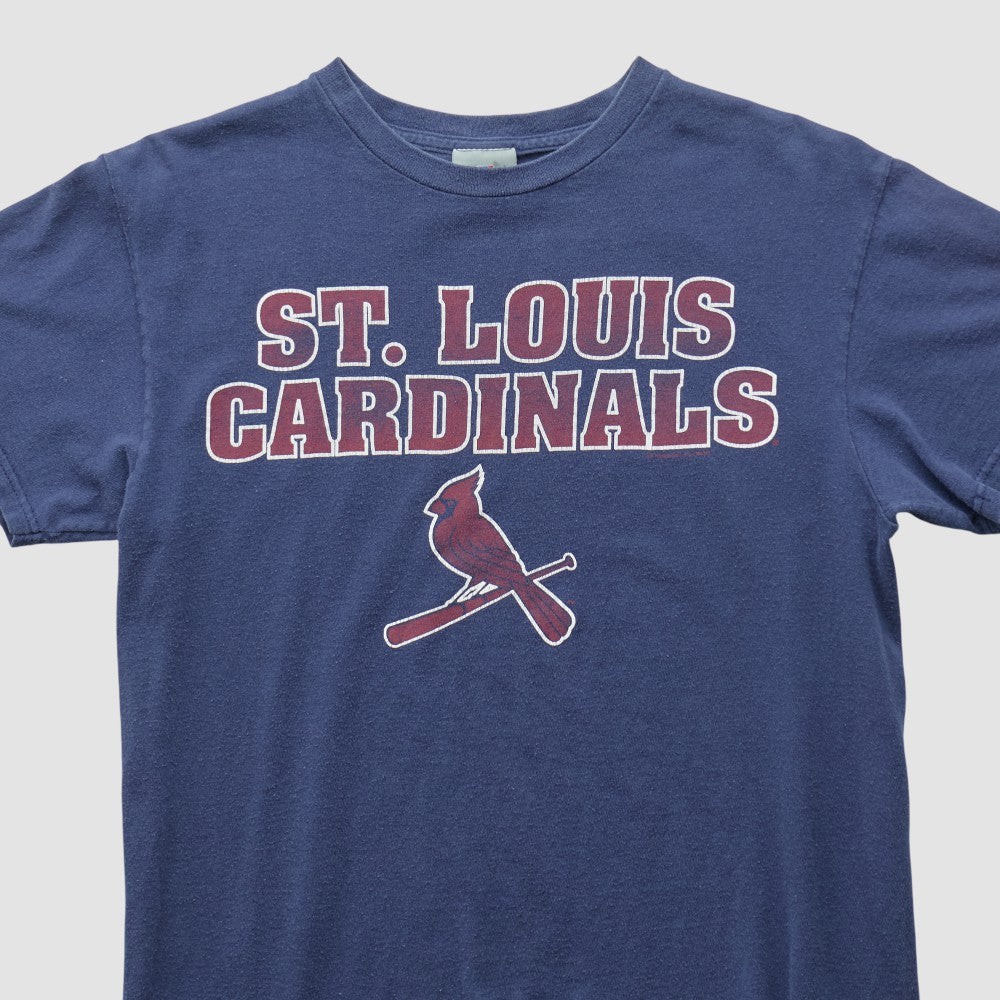 St. Louis Cardinals Genuine Merchandise 2000s T-shirt - Navy - Vintage - Fanatics Online