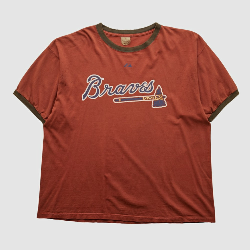 Atlanta Braves 2000s T-shirt - Red - XVintage - Fanatics Sale