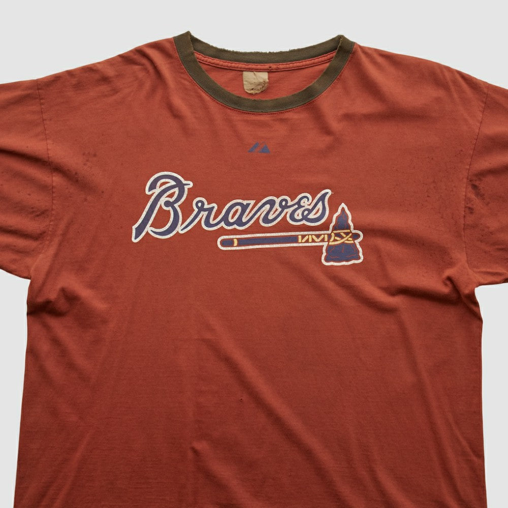 Atlanta Braves 2000s T-shirt - Red - XVintage - Fanatics Sale