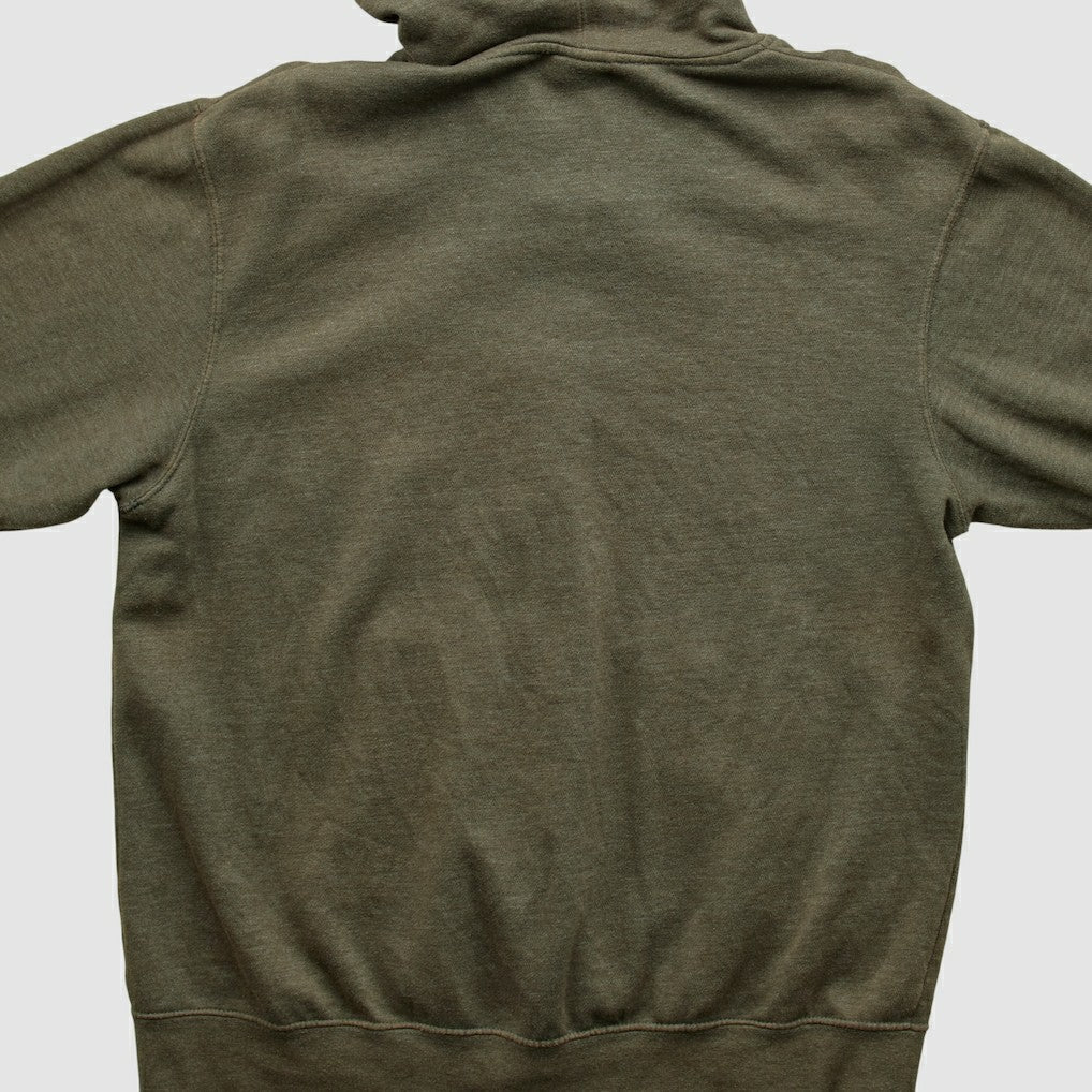 Fanatics Seattle Seahawks NFL 2010s Hooded Full Zip Sweatshirt Olive Vintage