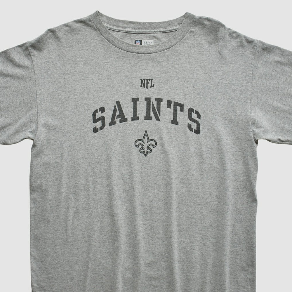 Fanatics New Orleans Saints NFL Long Sleeve T-shirt Heather Gray Vintage