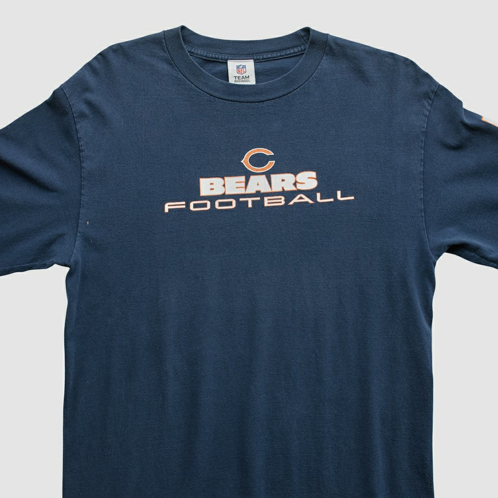Fanatics Chicago Bears NFL 2010s Long Sleeve T-shirt Navy Vintage