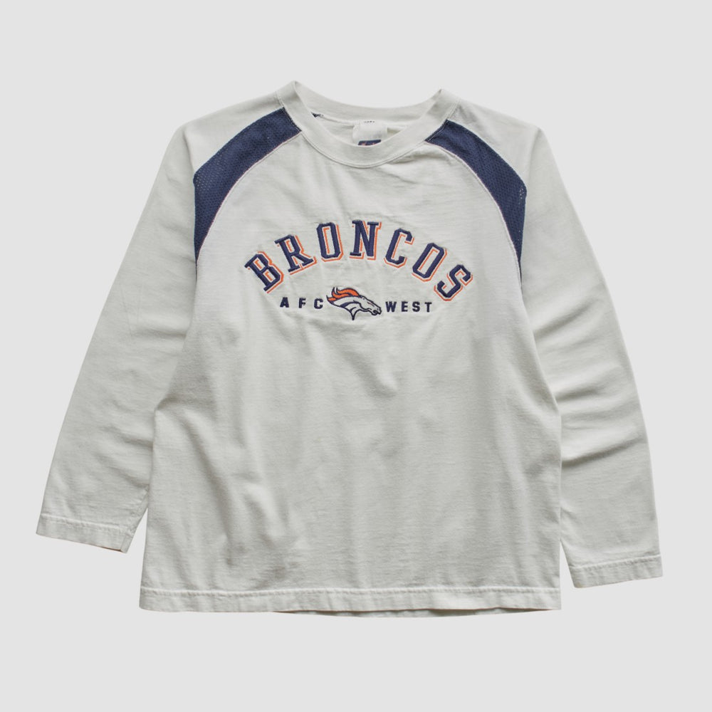 Fanatics Denver Broncos CSA 90s Long Sleeve T-shirt White Vintage