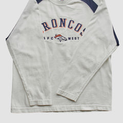 Fanatics Denver Broncos CSA 90s Long Sleeve T-shirt White Vintage