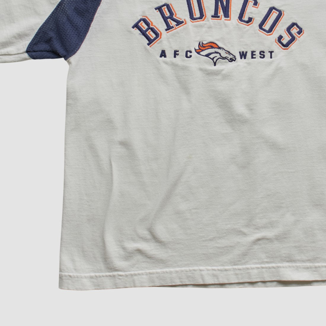 Fanatics Denver Broncos CSA 90s Long Sleeve T-shirt White Vintage