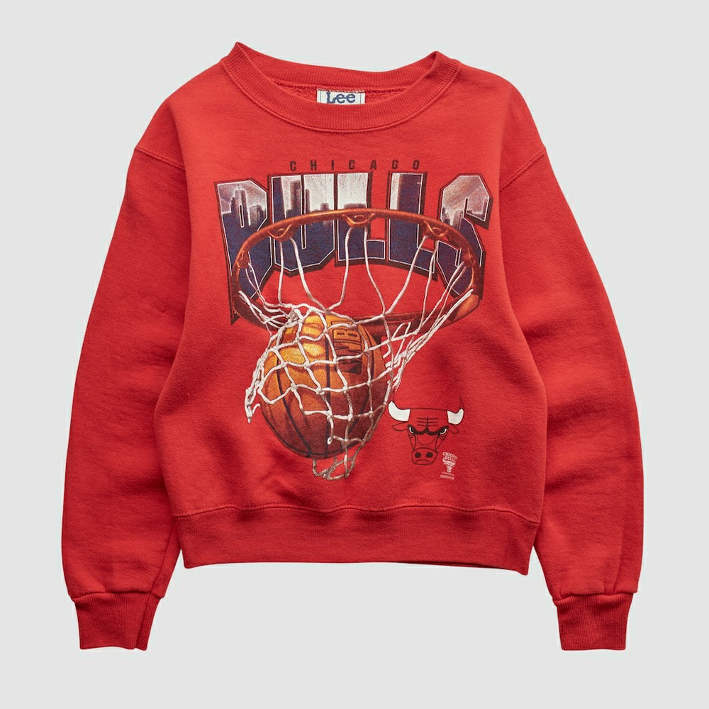 Chicago Bulls Lee Apparel 90s Pullover Sweatshirt Red Vintage | Vintage discount