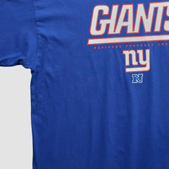 Fanatics New York Giants NFL 2010s Long Sleeve T-shirt Blue Vintage