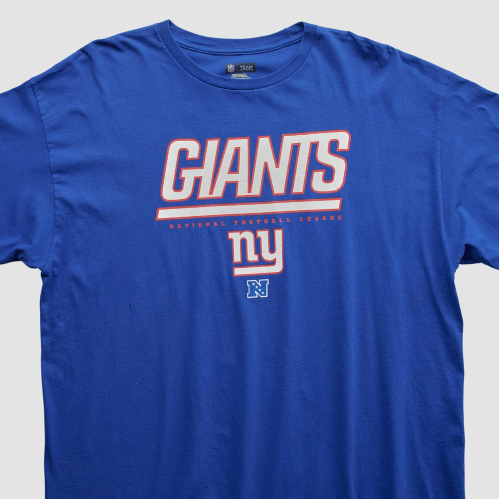 Fanatics New York Giants NFL 2010s Long Sleeve T-shirt Blue Vintage
