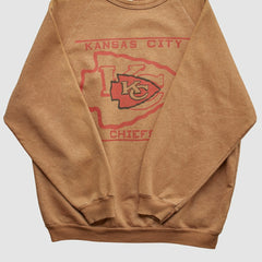Fanatics Kansas City Chiefs Pullover Sweatshirt Clay Vintage