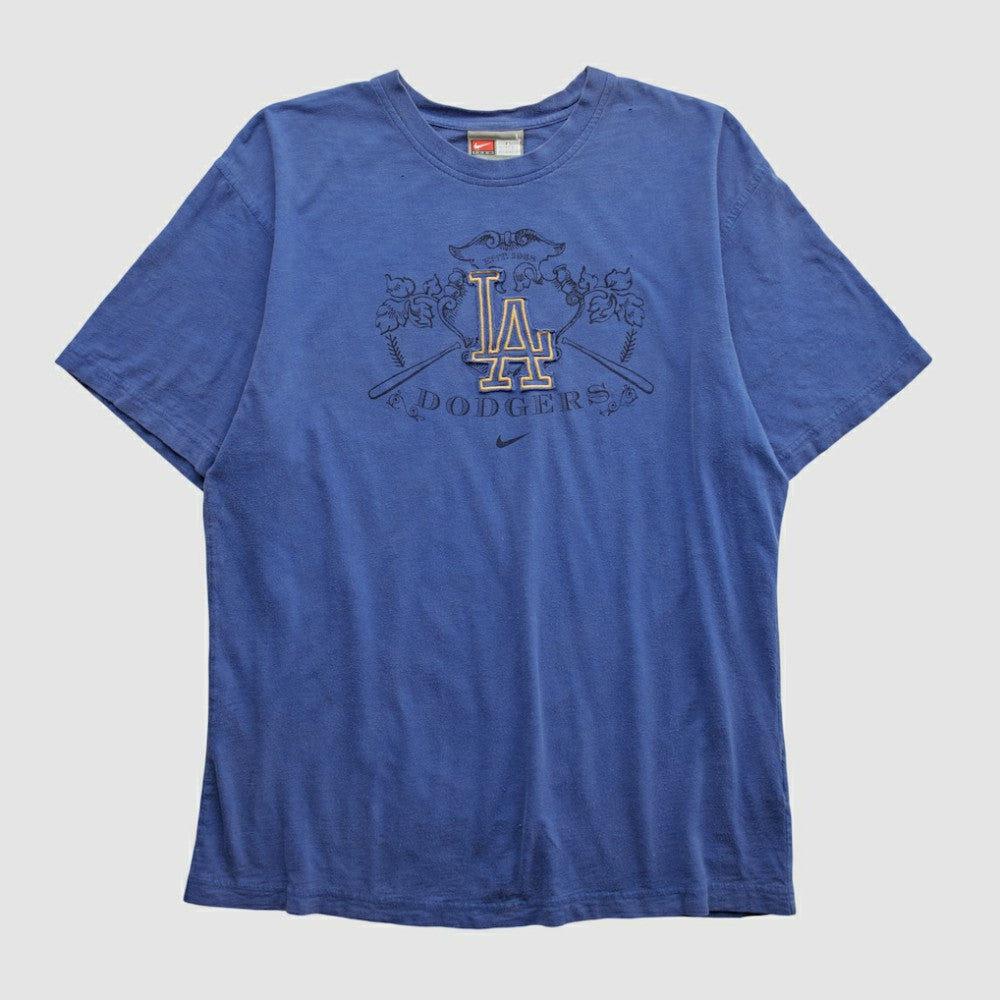 Los Angeles Dodgers Nike 2000s T-shirt - Blue - Vintage - Nike on Sale