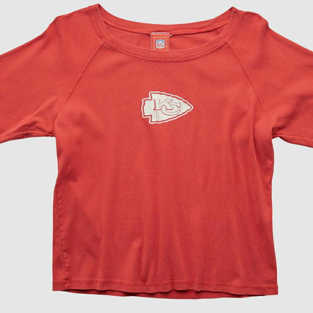 Fanatics Kansas City Chiefs NFL 2000s Long Sleeve T-shirt Red Vintage