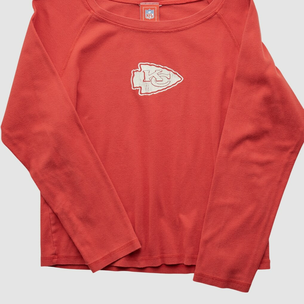 Fanatics Kansas City Chiefs NFL 2000s Long Sleeve T-shirt Red Vintage