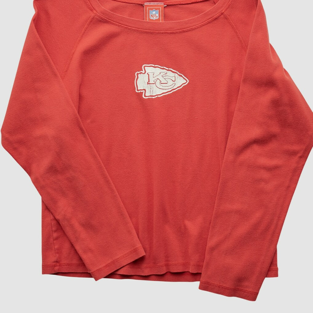 Fanatics Kansas City Chiefs NFL 2000s Long Sleeve T-shirt Red Vintage