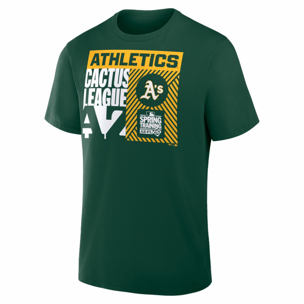 Athletics 2026 Spring Training True Icon T-Shirt - Green - MLB Sale
