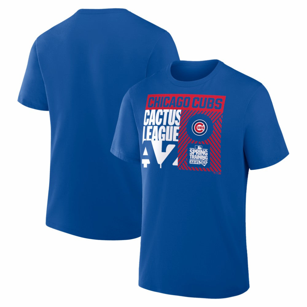 Chicago Cubs 2026 Spring Training True Icon T-Shirt - Royal - MLB Discount