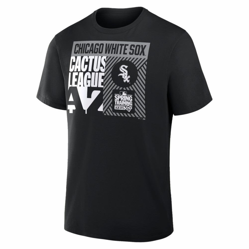 Chicago White Sox 2026 Spring Training True Icon T-Shirt - Black - MLB Lifestyle