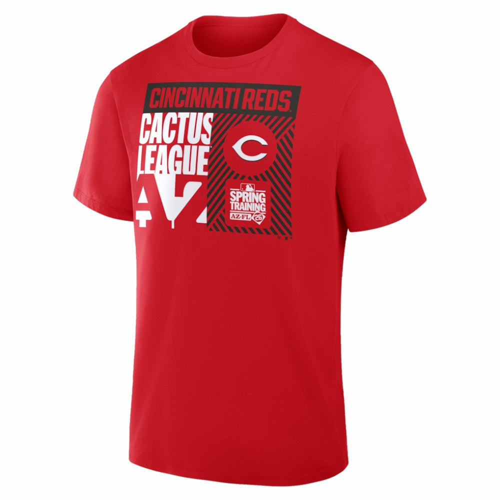 Cincinnati Reds 2026 Spring Training True Icon T-Shirt - Red - MLB Online