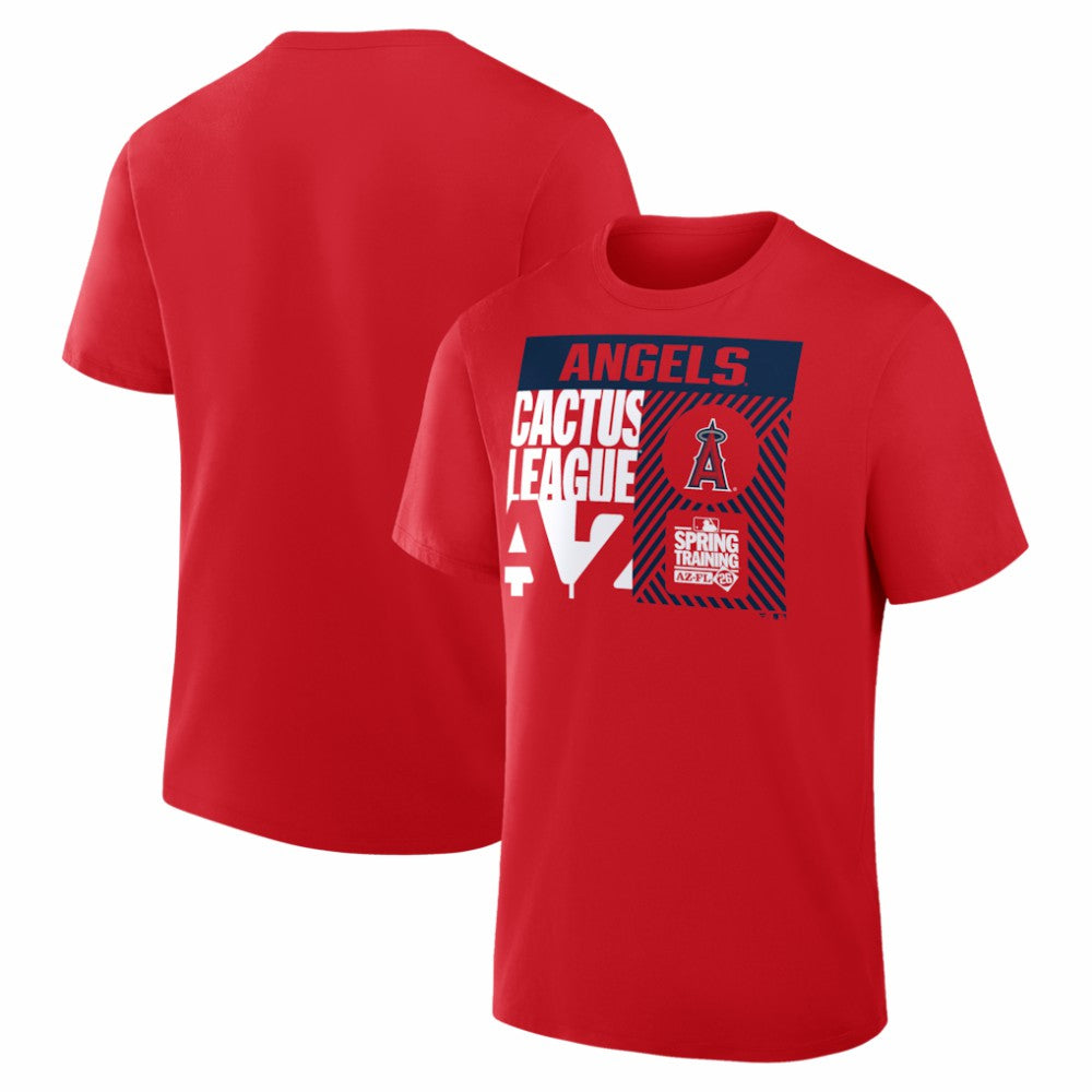 Los Angeles Angels 2026 Spring Training True Icon T-Shirt - Red - MLB Sale