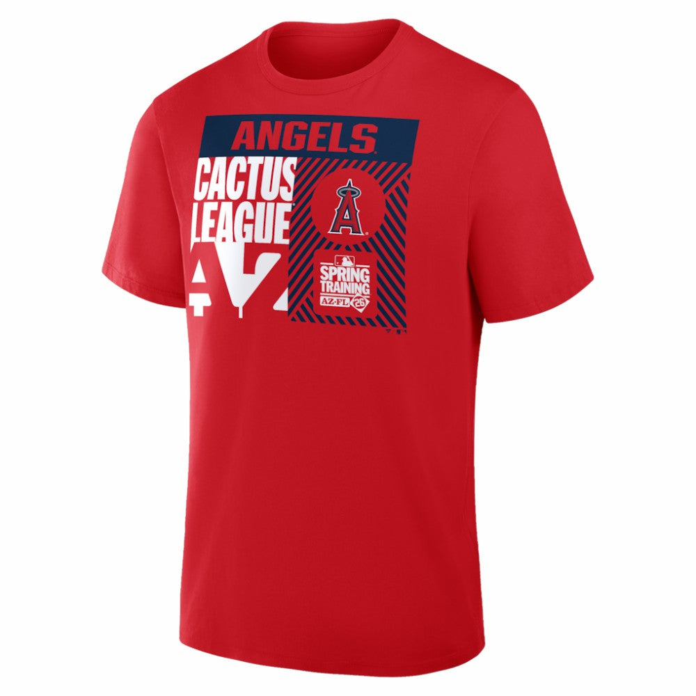 Los Angeles Angels 2026 Spring Training True Icon T-Shirt - Red - MLB Sale