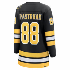David Pastrnak Boston Bruins Fanatics Women's Home Breakaway Jersey - Black - NHL 203941388