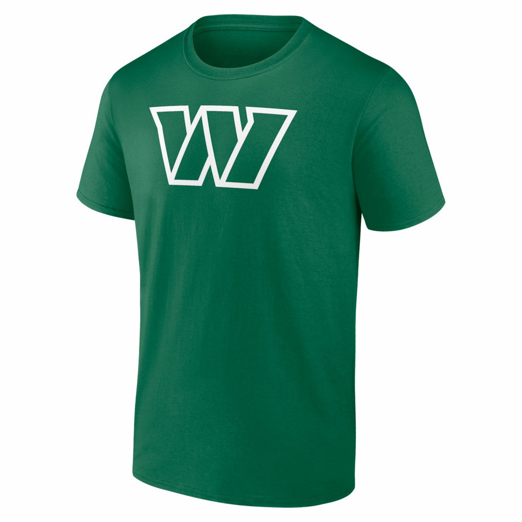 Jayden Daniels Washington Commanders St. Patrick's Day Icon Name & Number T-Shirt Green